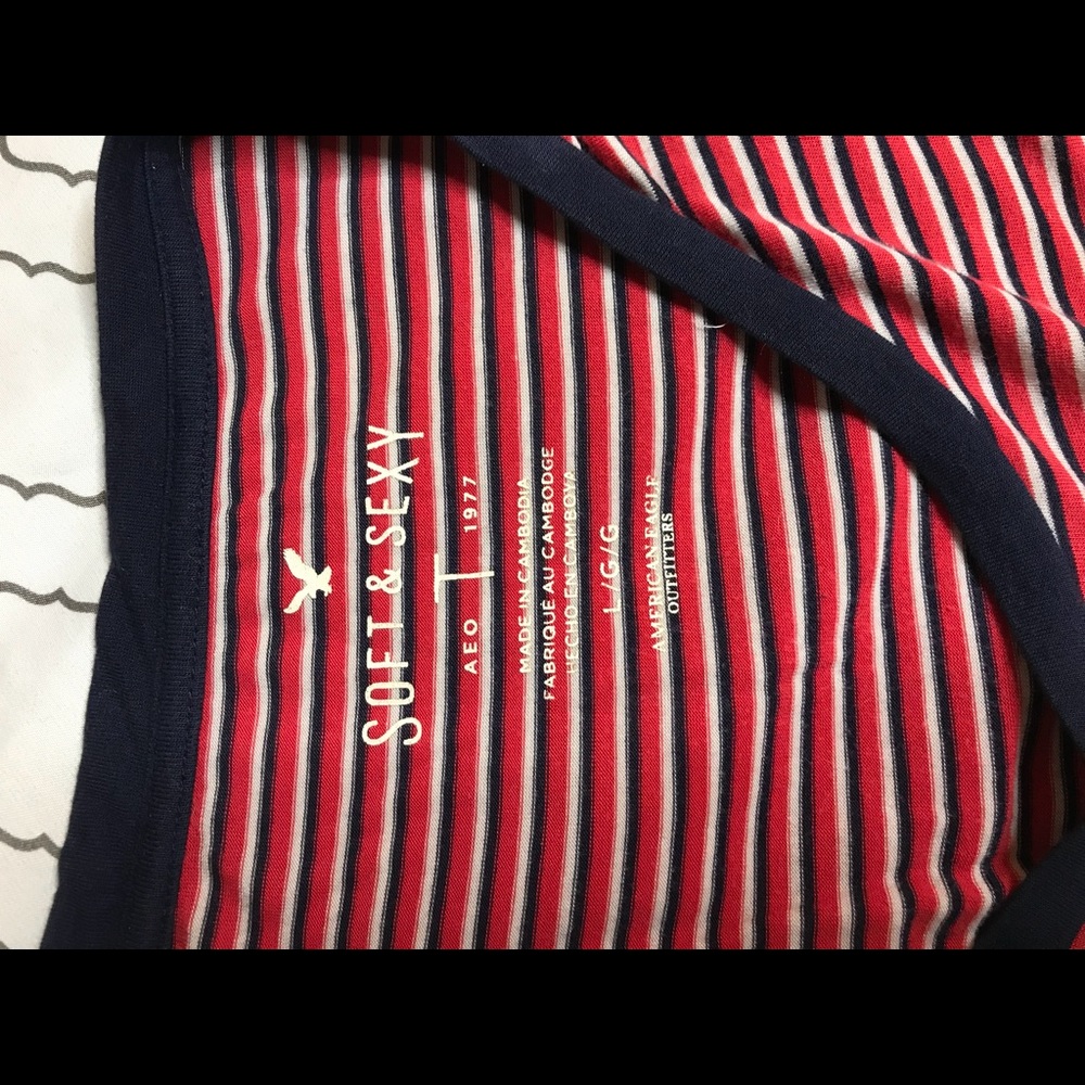 AMERICAN EAGLE STRIPED SHIRT